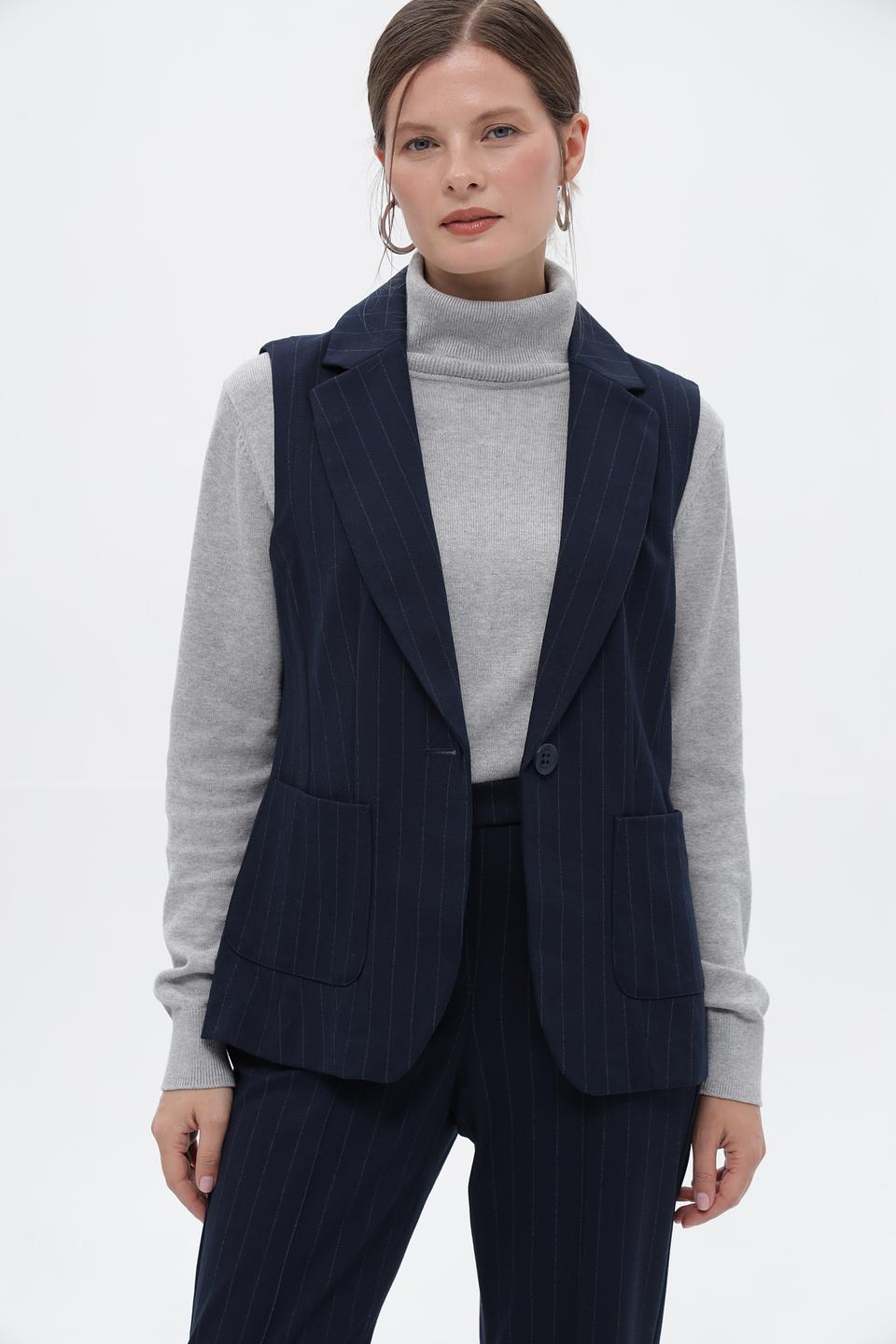 Жилет Bianca в полоску
