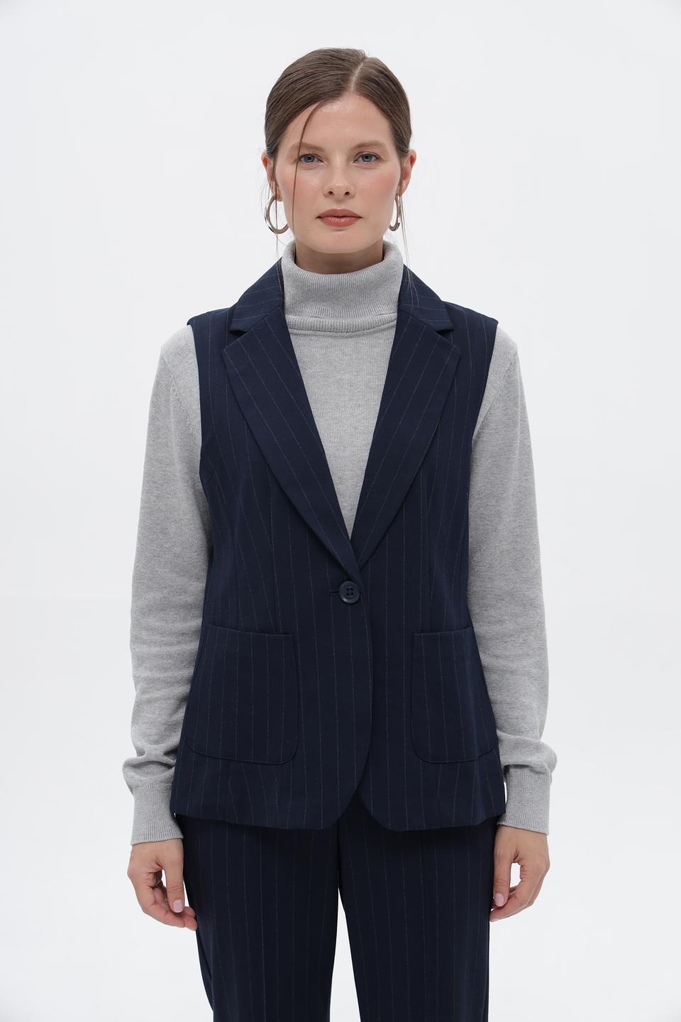 Жилет Bianca в полоску