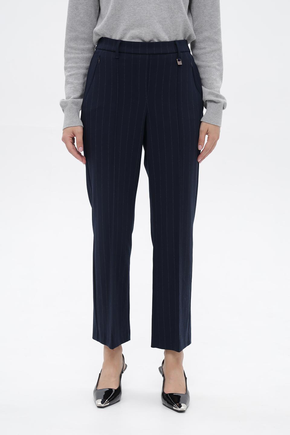 Брюки классические Bianca в полоску