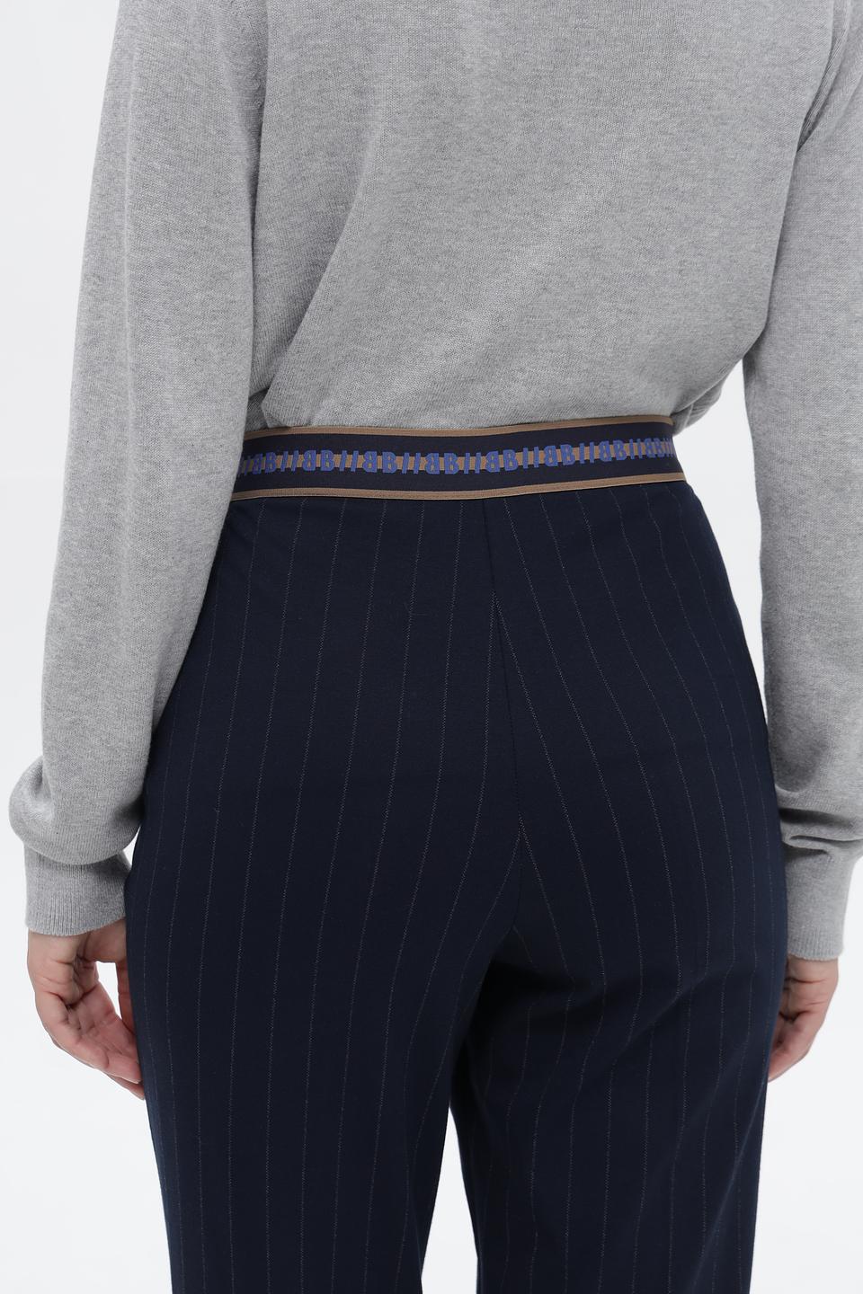 Брюки классические Bianca в полоску