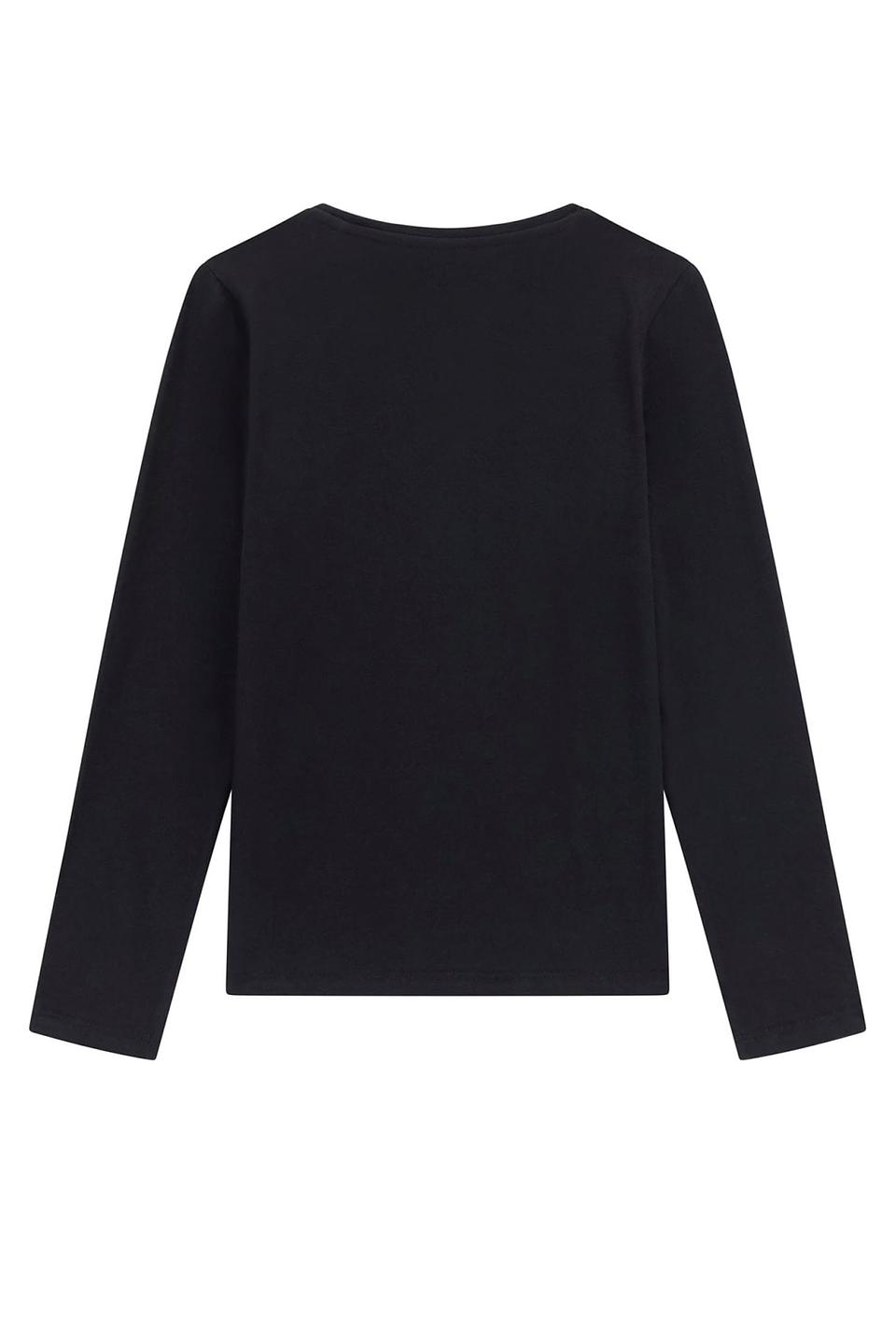 Футболка Guess дев. с принтом чёрный