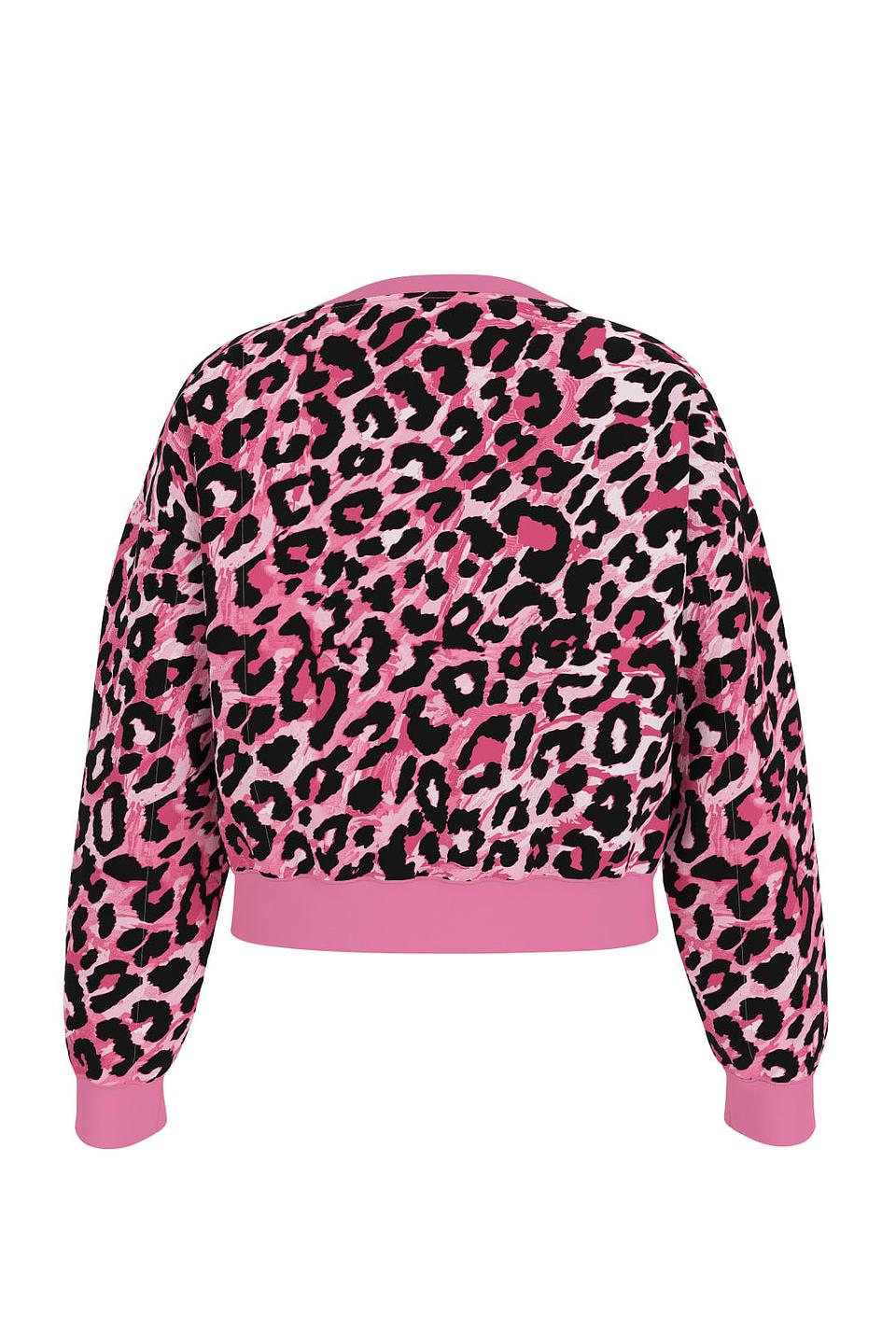 Джемпер Guess дев. с леопардовым принтом