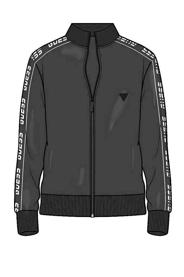 Куртка Guess чёрная с логотипом