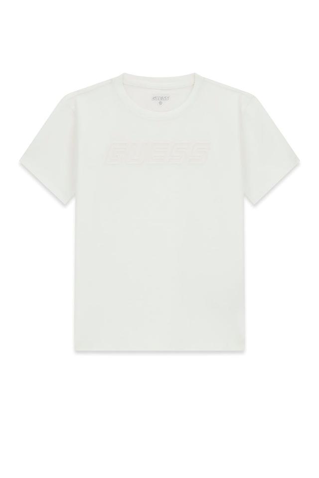 Футболка Guess белая с логотипом