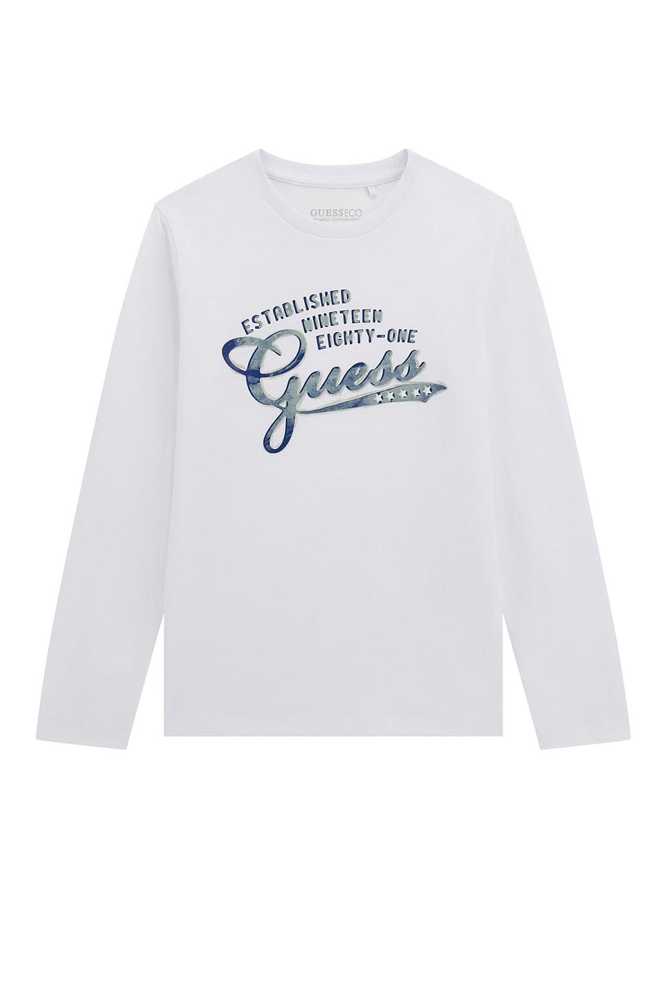 Футболка Guess с логотипом белый