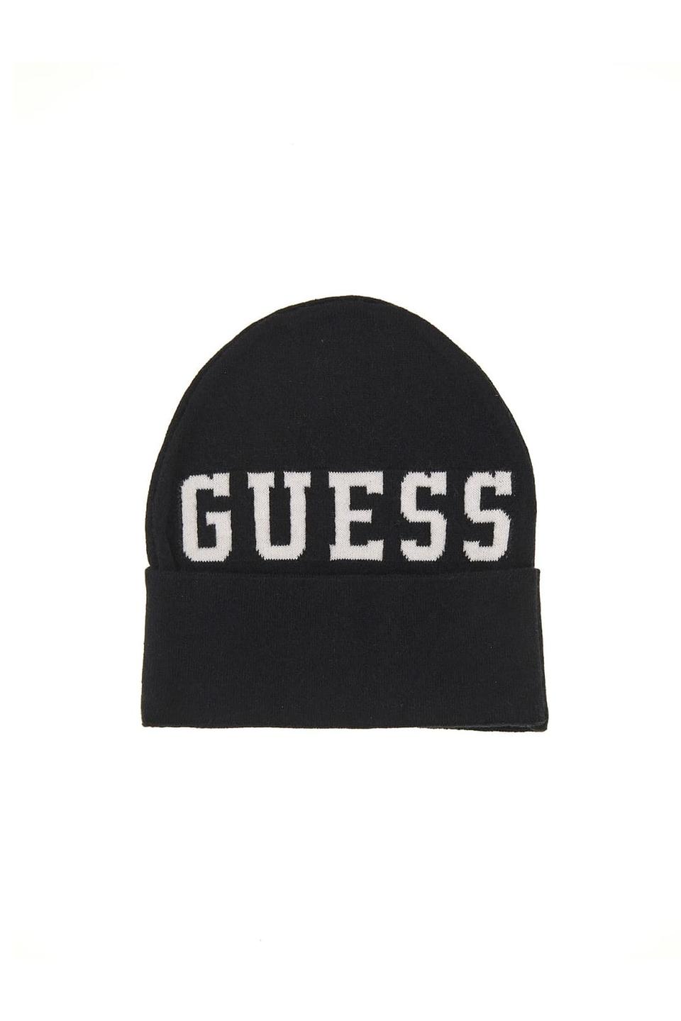 Шапка Guess чёрная
