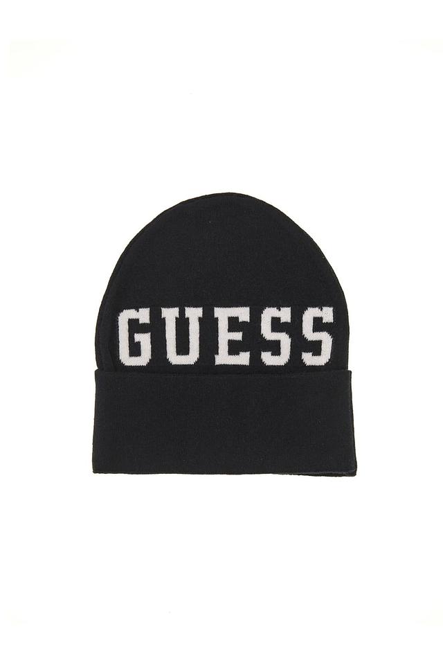 Шапка Guess чёрная
