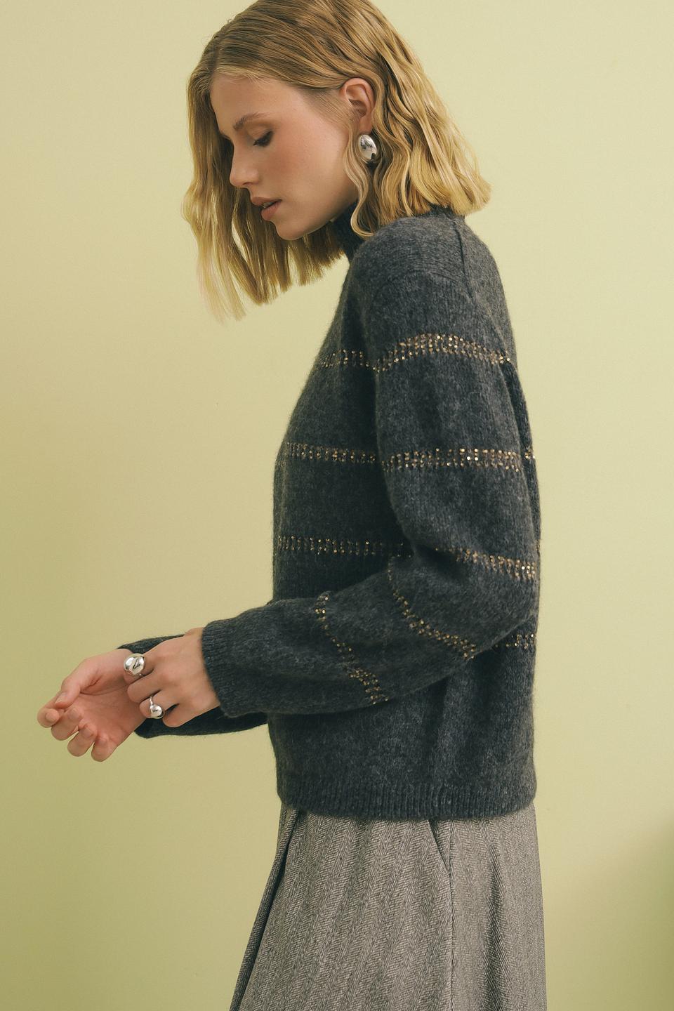 Пуловер Luisa Cerano с полосками