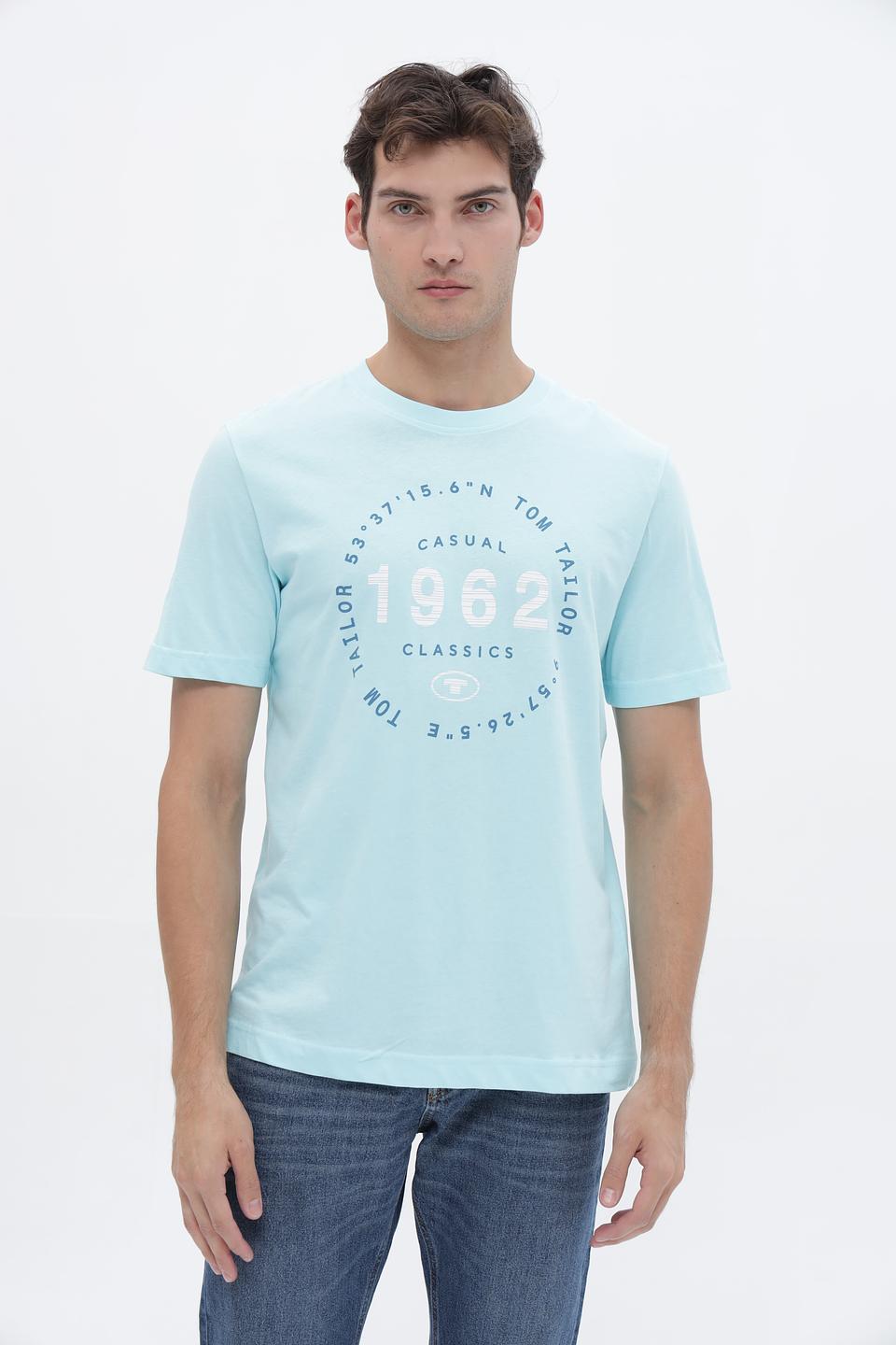Футболка Tom Tailor CASUAL голубая