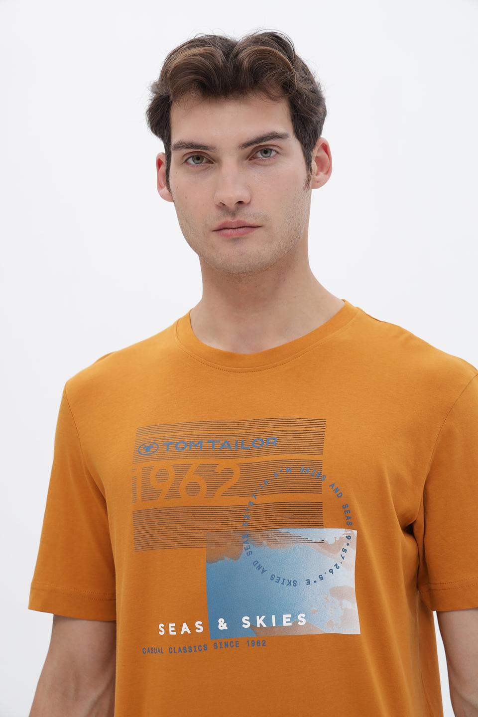 Футболка Tom Tailor горчичный