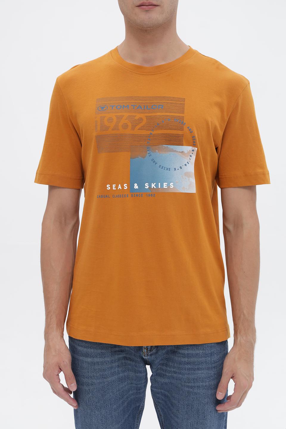 Футболка Tom Tailor горчичный