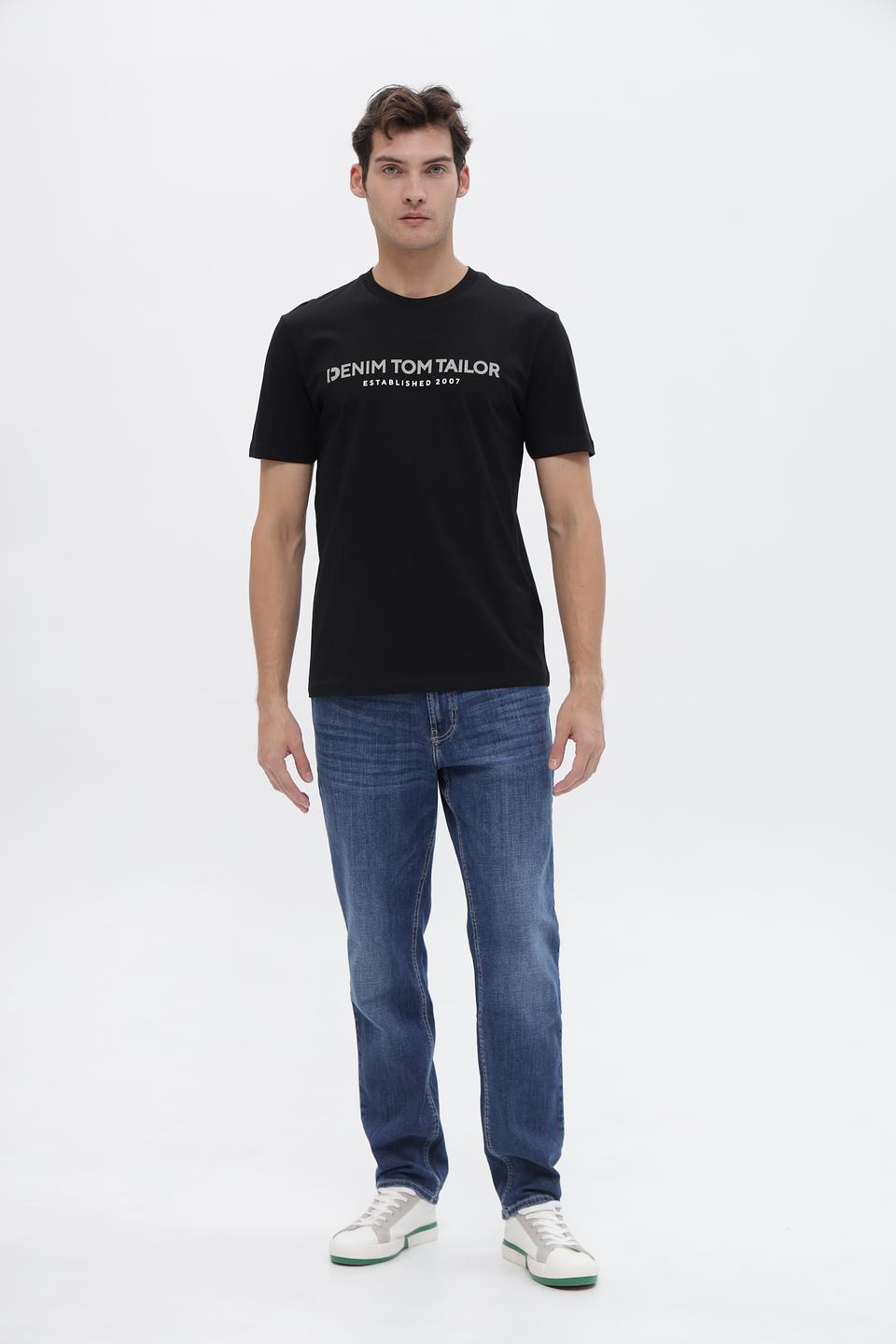 Футболка Tom Tailor denim чёрная