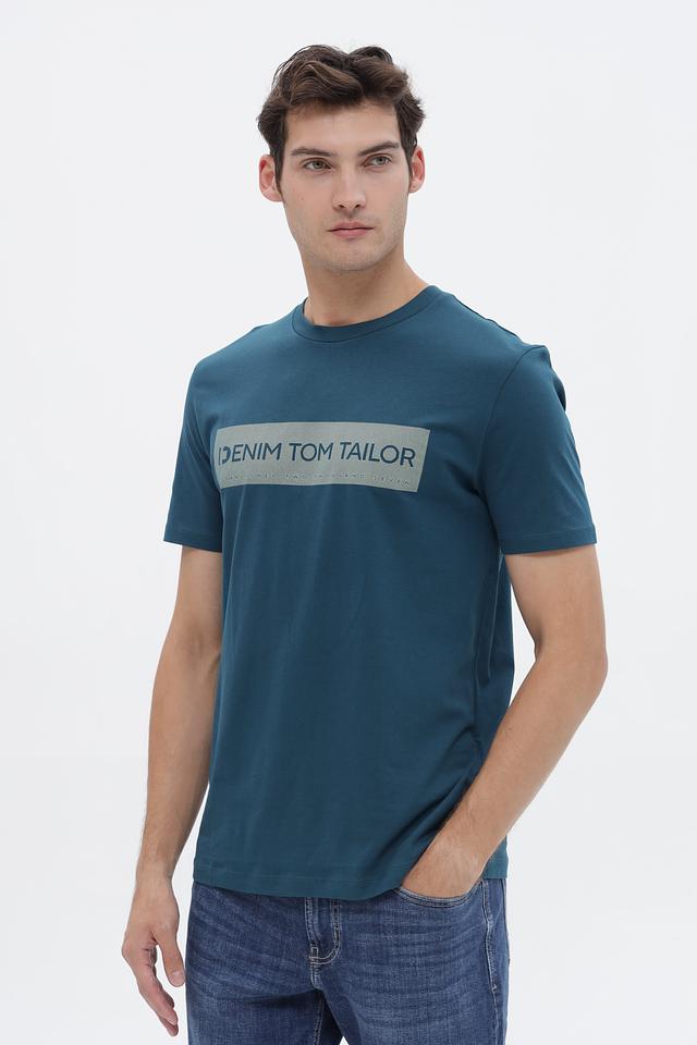 Футболка Tom Tailor denim синяя