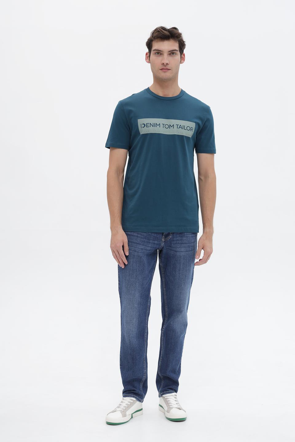 Футболка Tom Tailor denim синяя