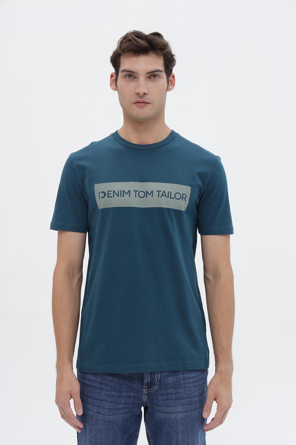 Футболка Tom Tailor denim синяя