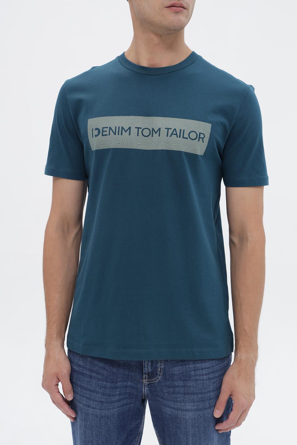 Футболка Tom Tailor denim синяя