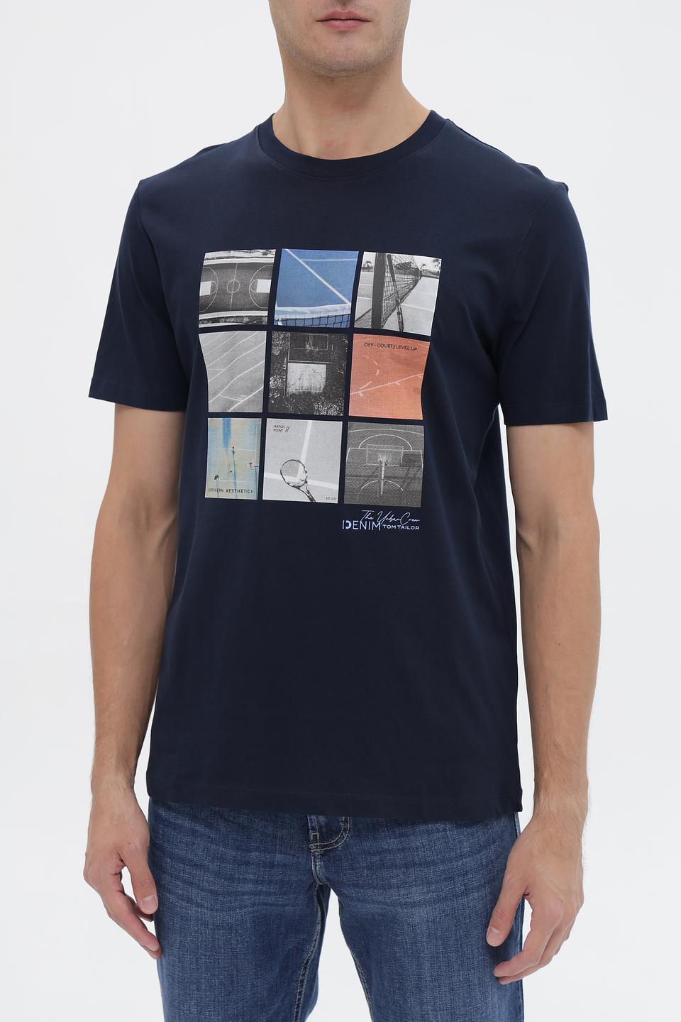 Футболка Tom Tailor denim синяя