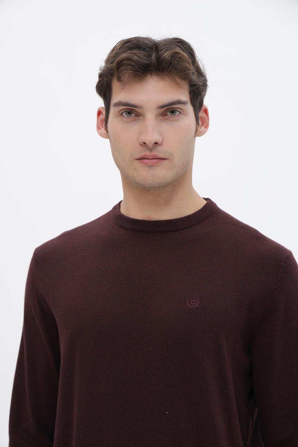 Джемпер Bugatti бордовый