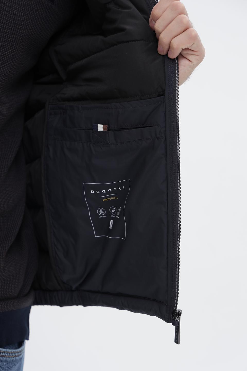 Жилет Bugatti стеганый синий