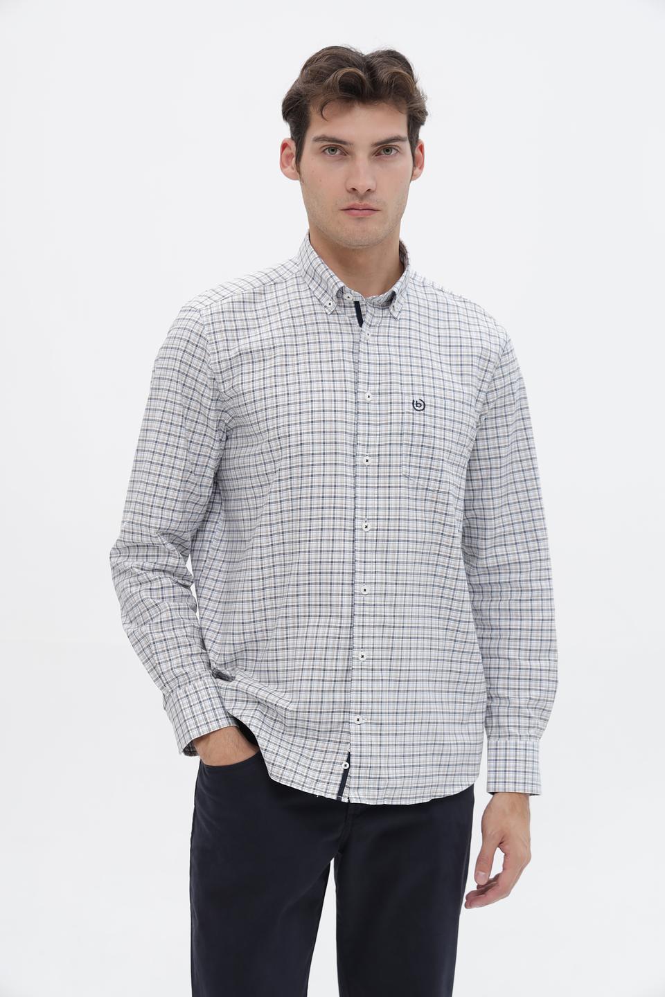 Рубашка Bugatti в клетку