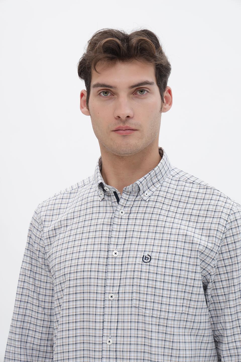 Рубашка Bugatti в клетку