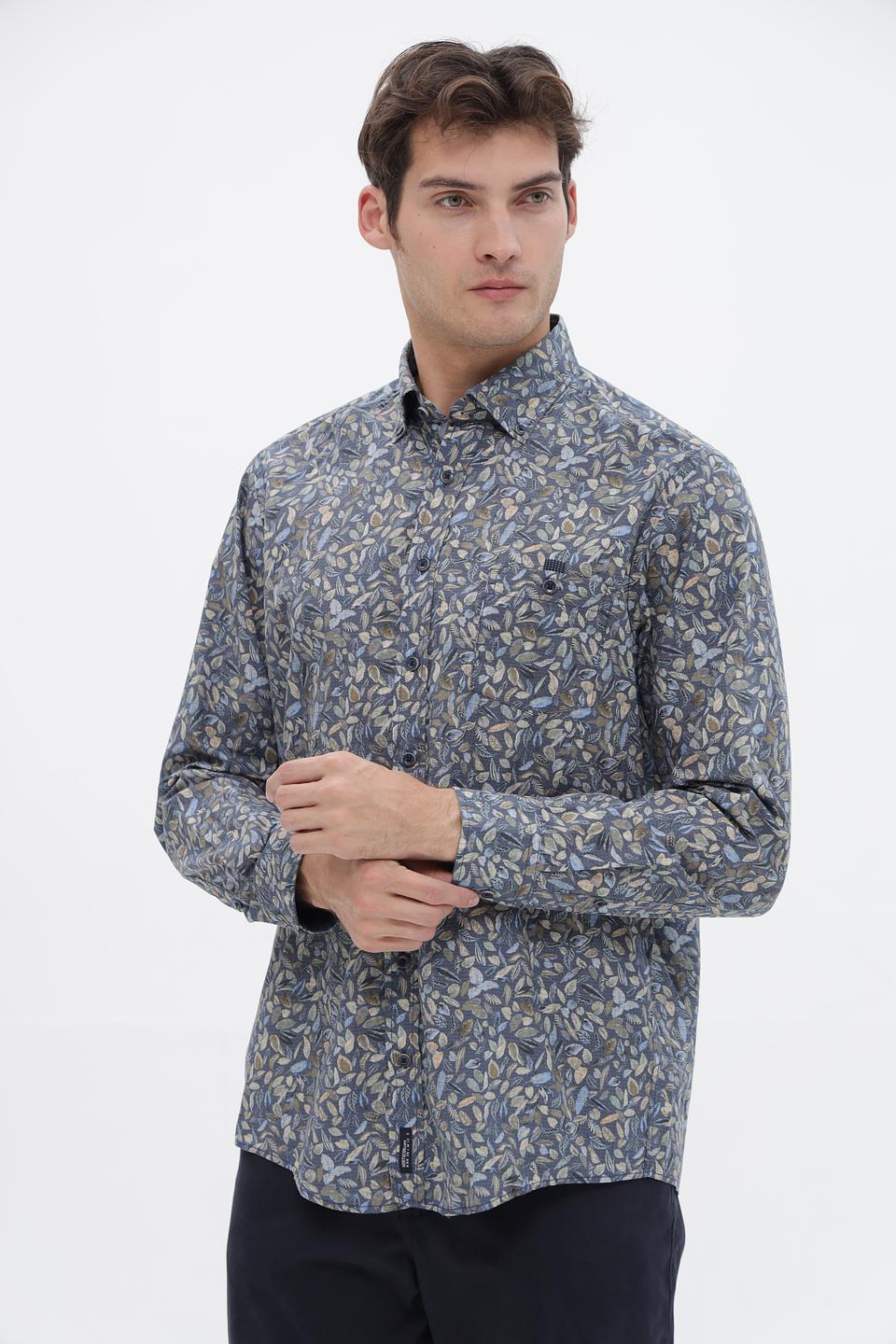 Рубашка Casa Moda с принтом