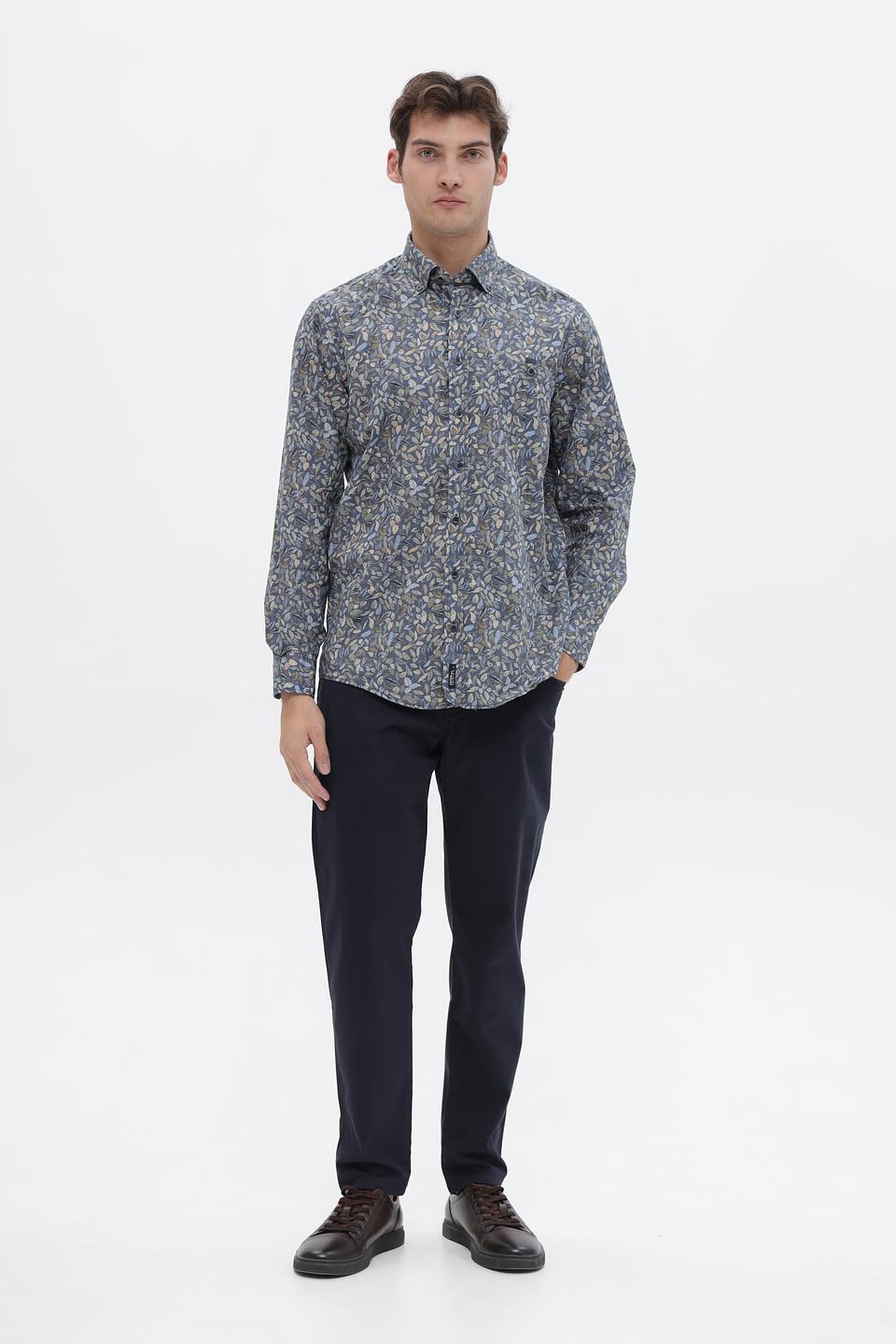 Рубашка Casa Moda с принтом