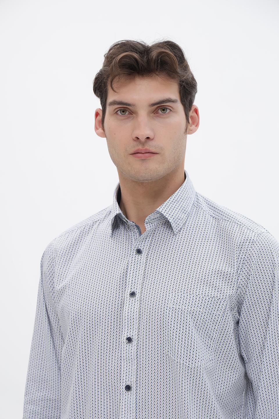 Рубашка Casa Moda с принтом