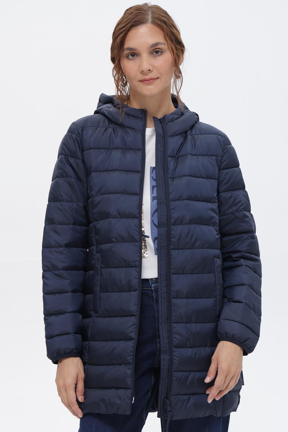 Пальто стеганое Tom Tailor denim