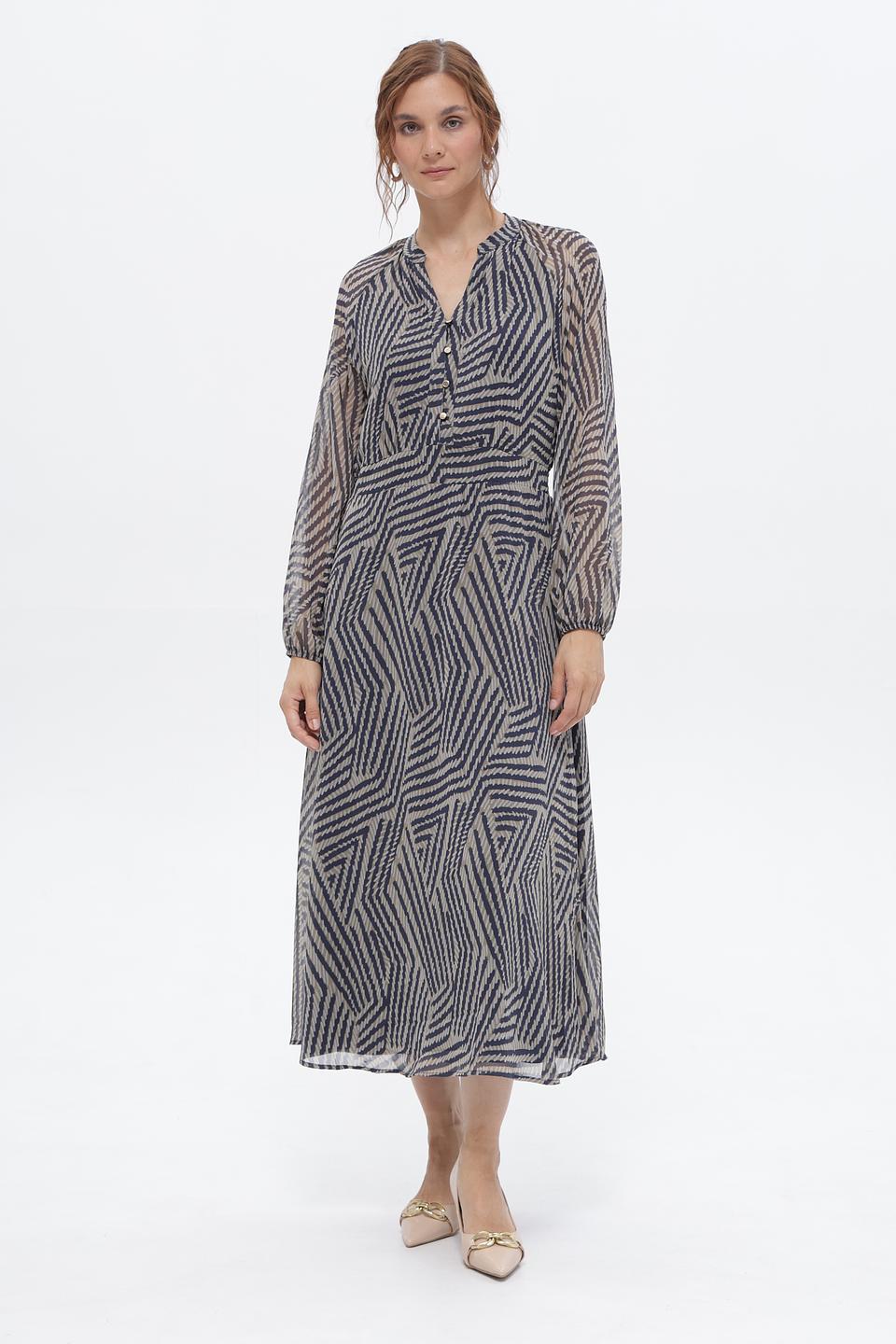 Платье More and More с геометрическим принтом