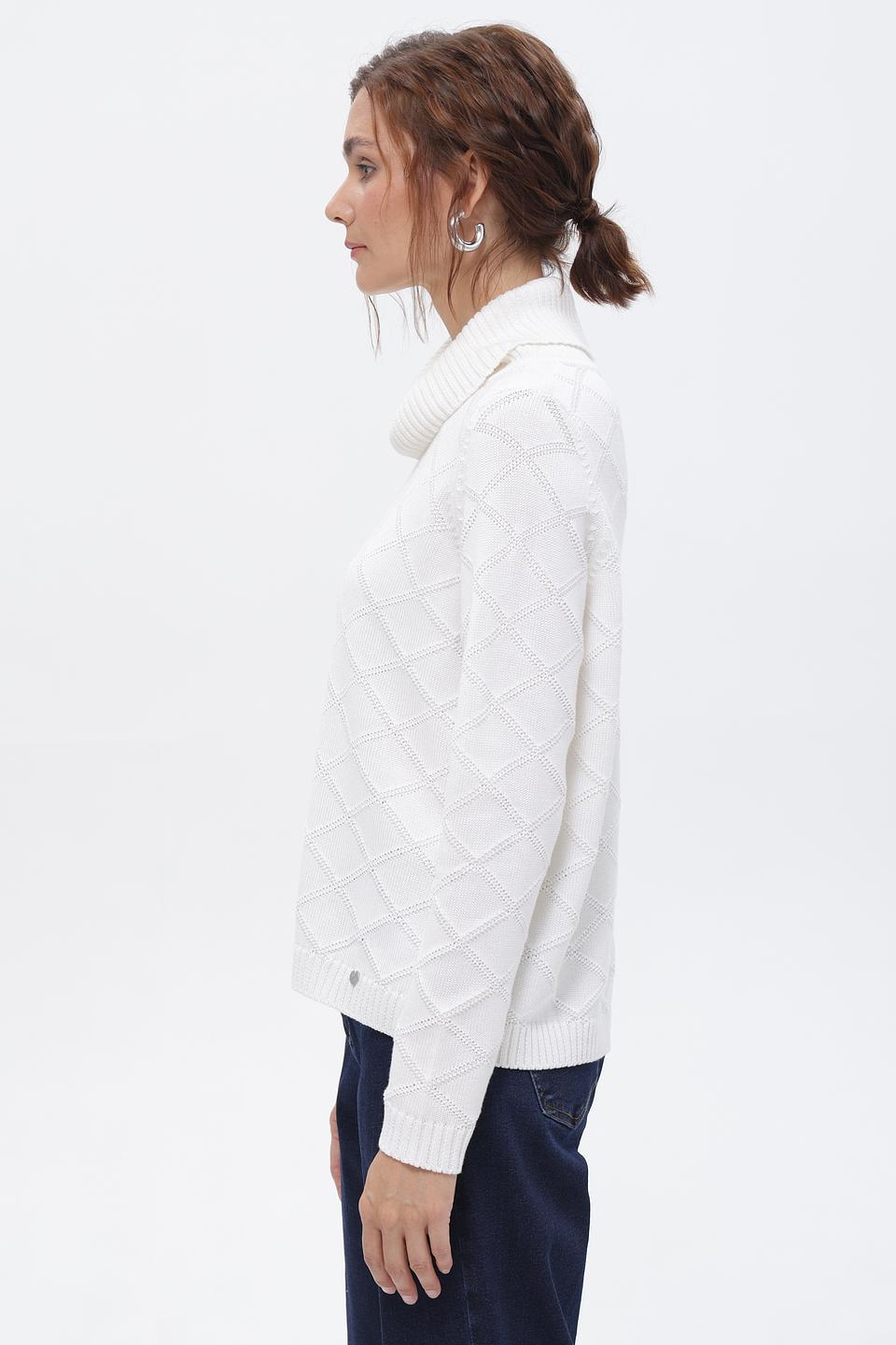 Пуловер Gollehaug с ромбами