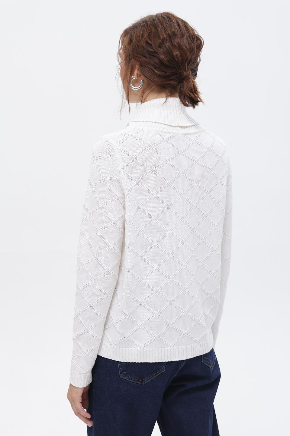 Пуловер Gollehaug с ромбами