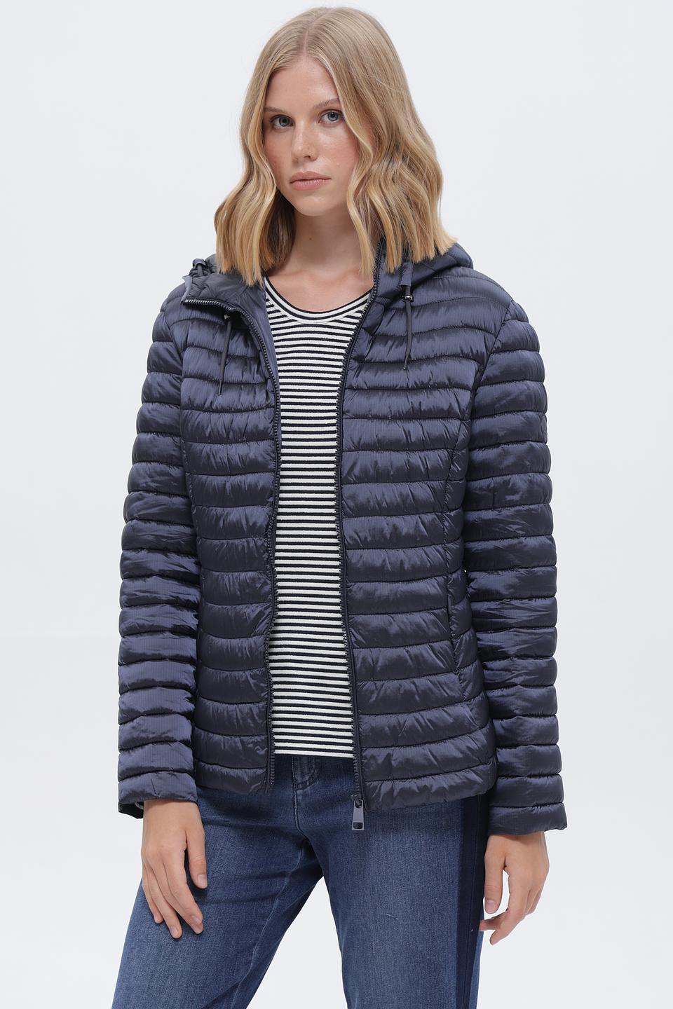 Куртка Lebek стеганая тёмно-синяя