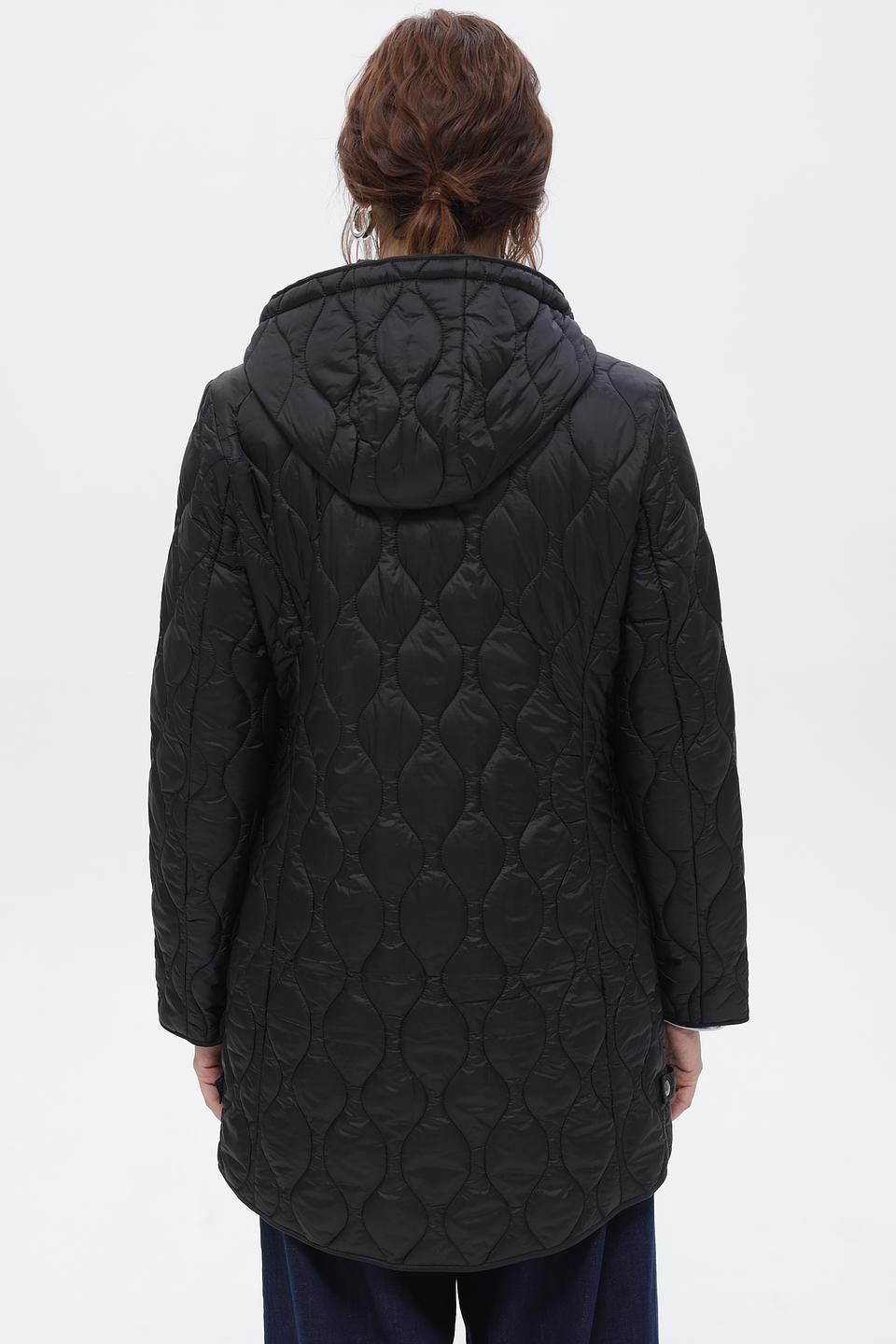 Пальто стеганое Betty Barclay черное
