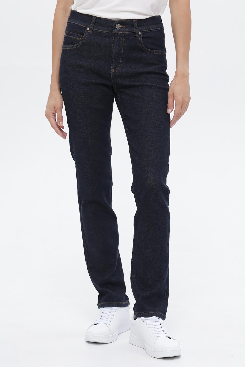 Джинсы Angels классические тёмно-синие
