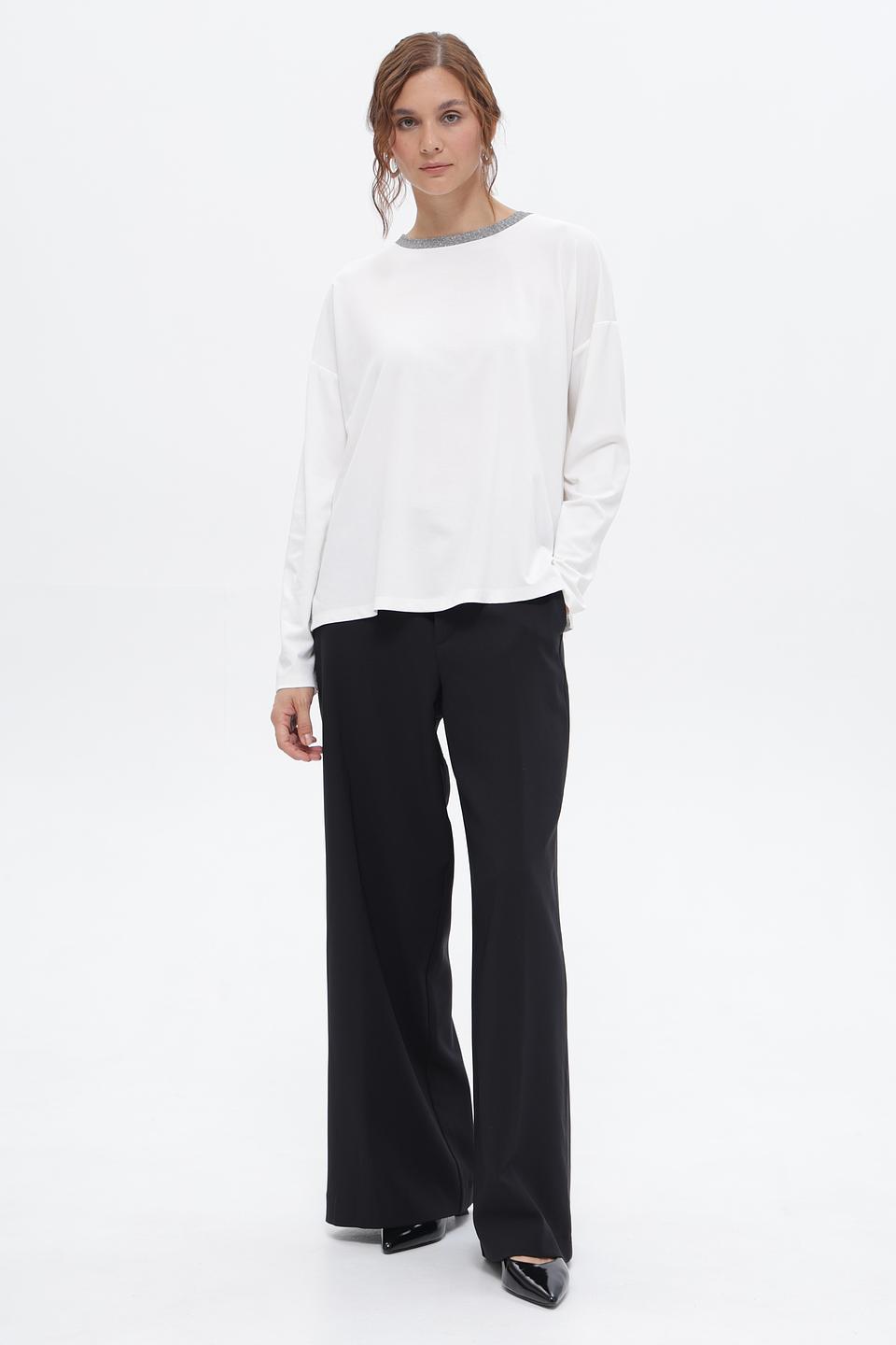 Блузка Croche с отделкой