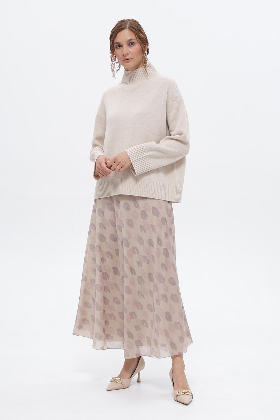 Юбка Croche с абстрактным принтом