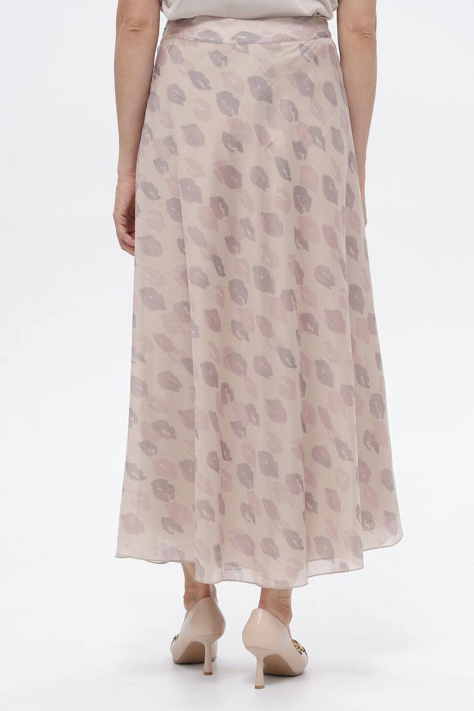 Юбка Croche с абстрактным принтом