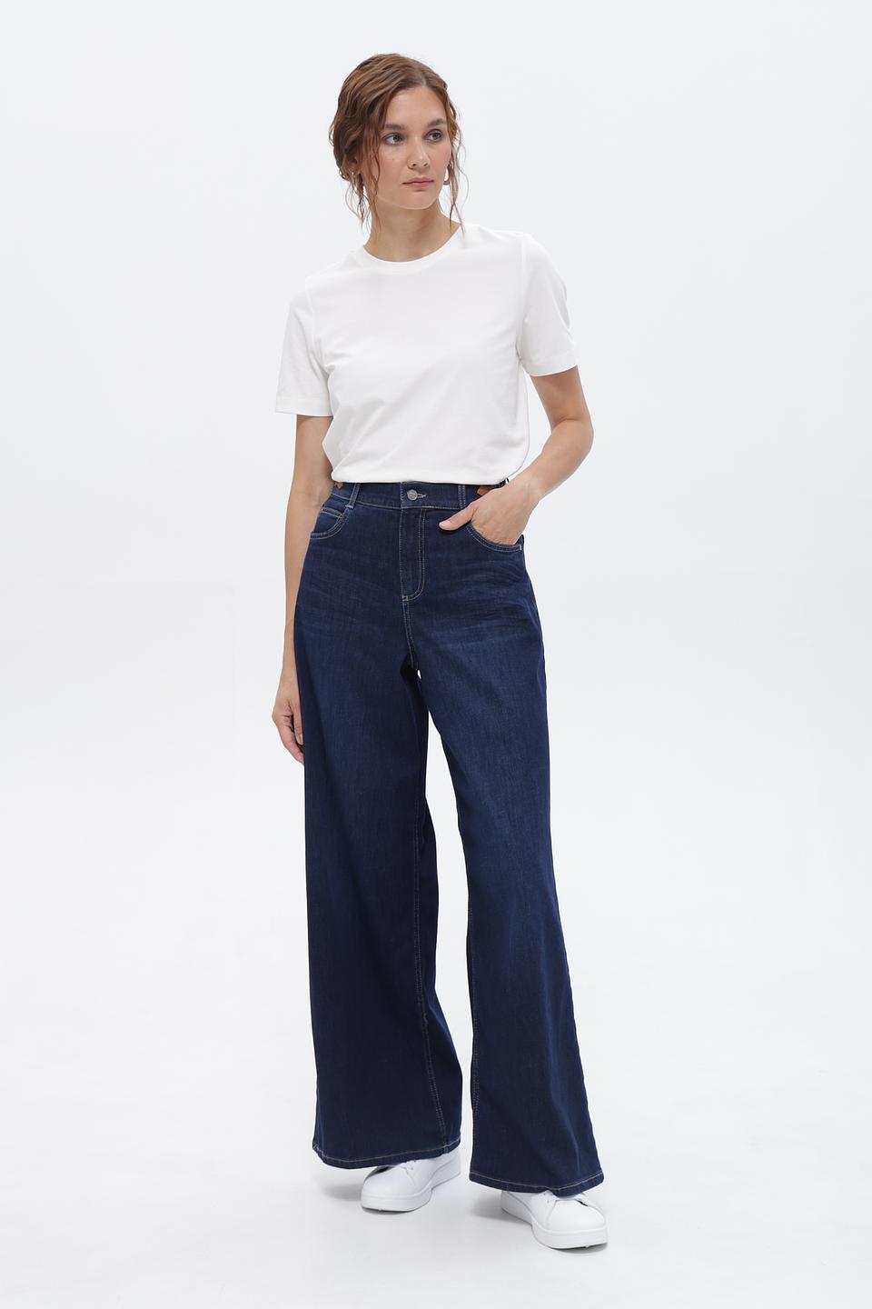 Джинсы клеш Angels синие