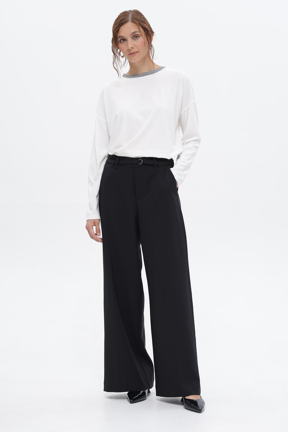 Брюки клёш Angels чёрные