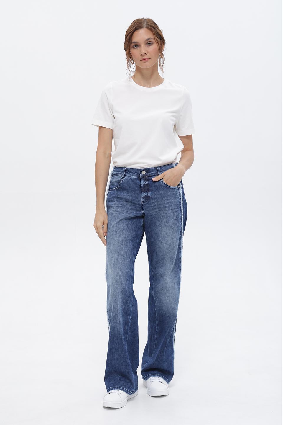 Джинсы клеш Angels синие