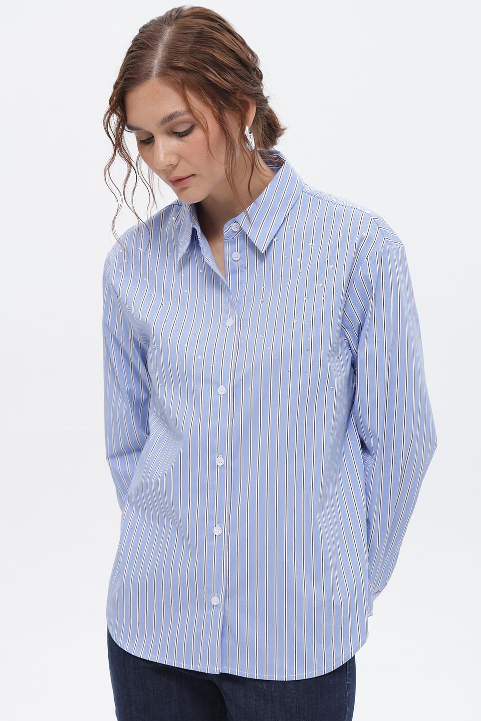 Рубашка Rabe collection в полоску