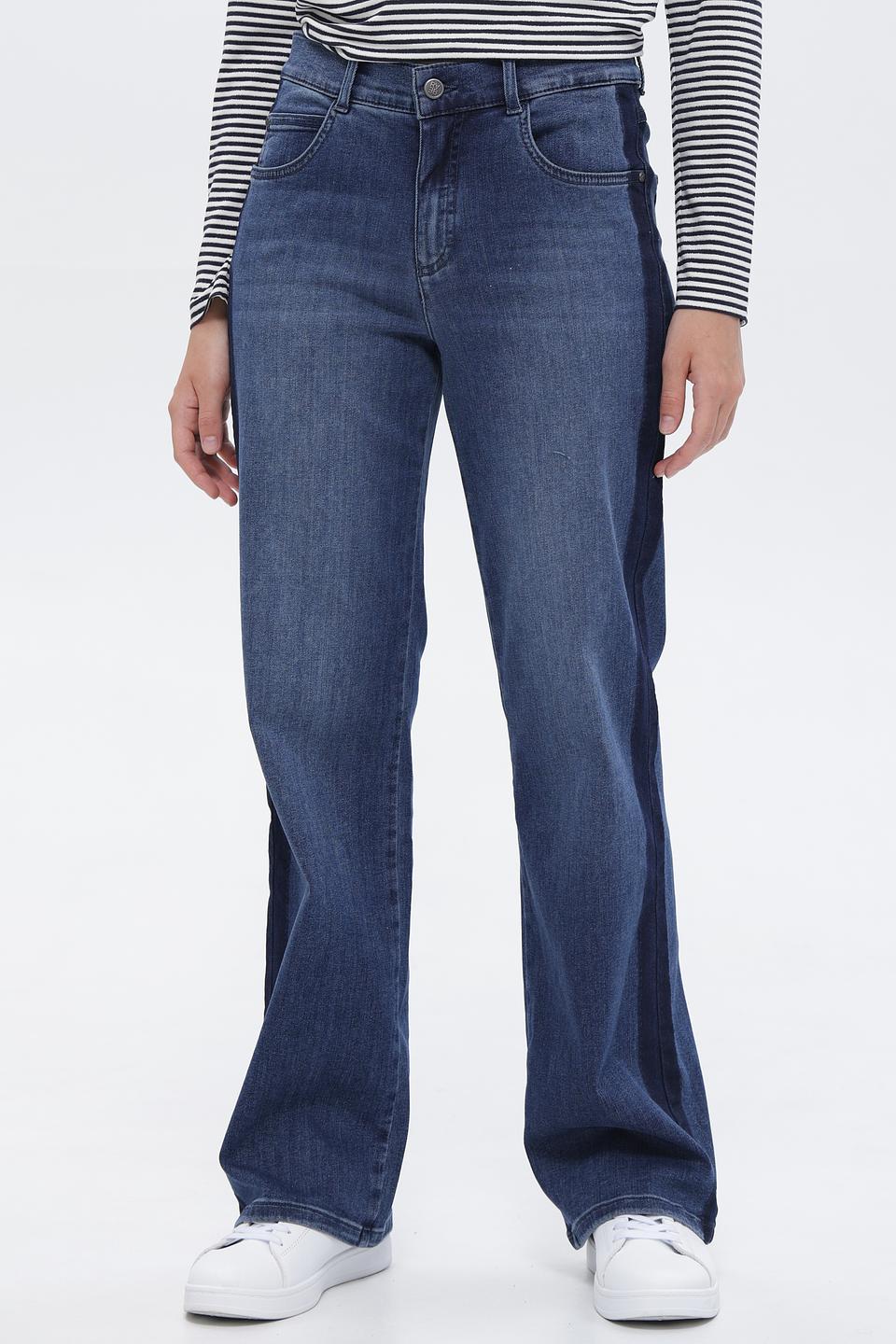 Джинсы клеш Rabe collection синие