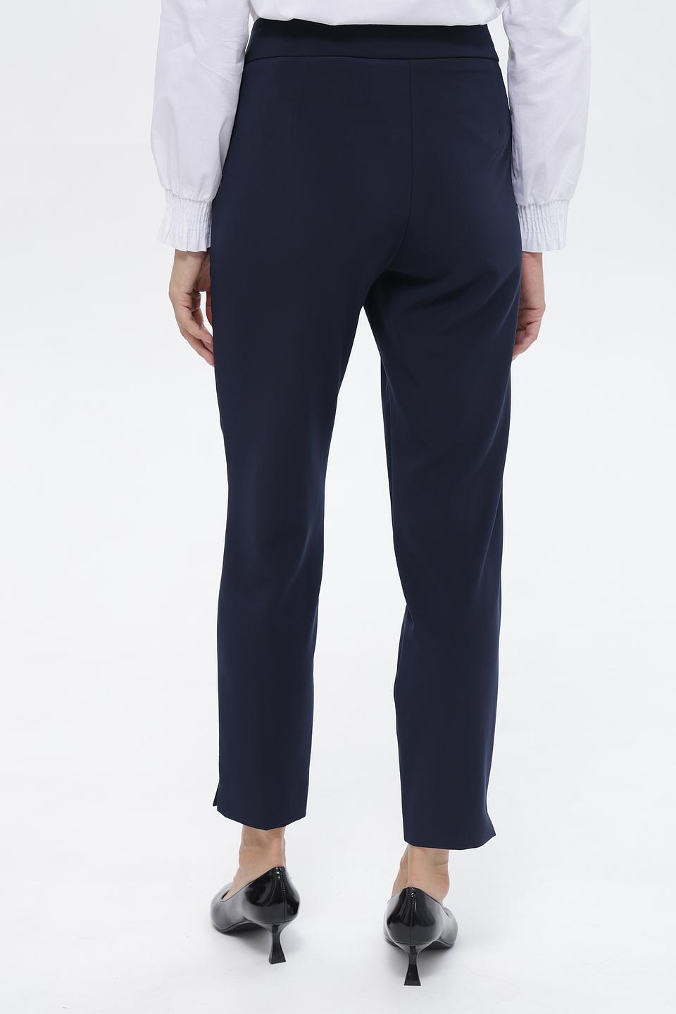 Брюки классические Bianca темно-синие