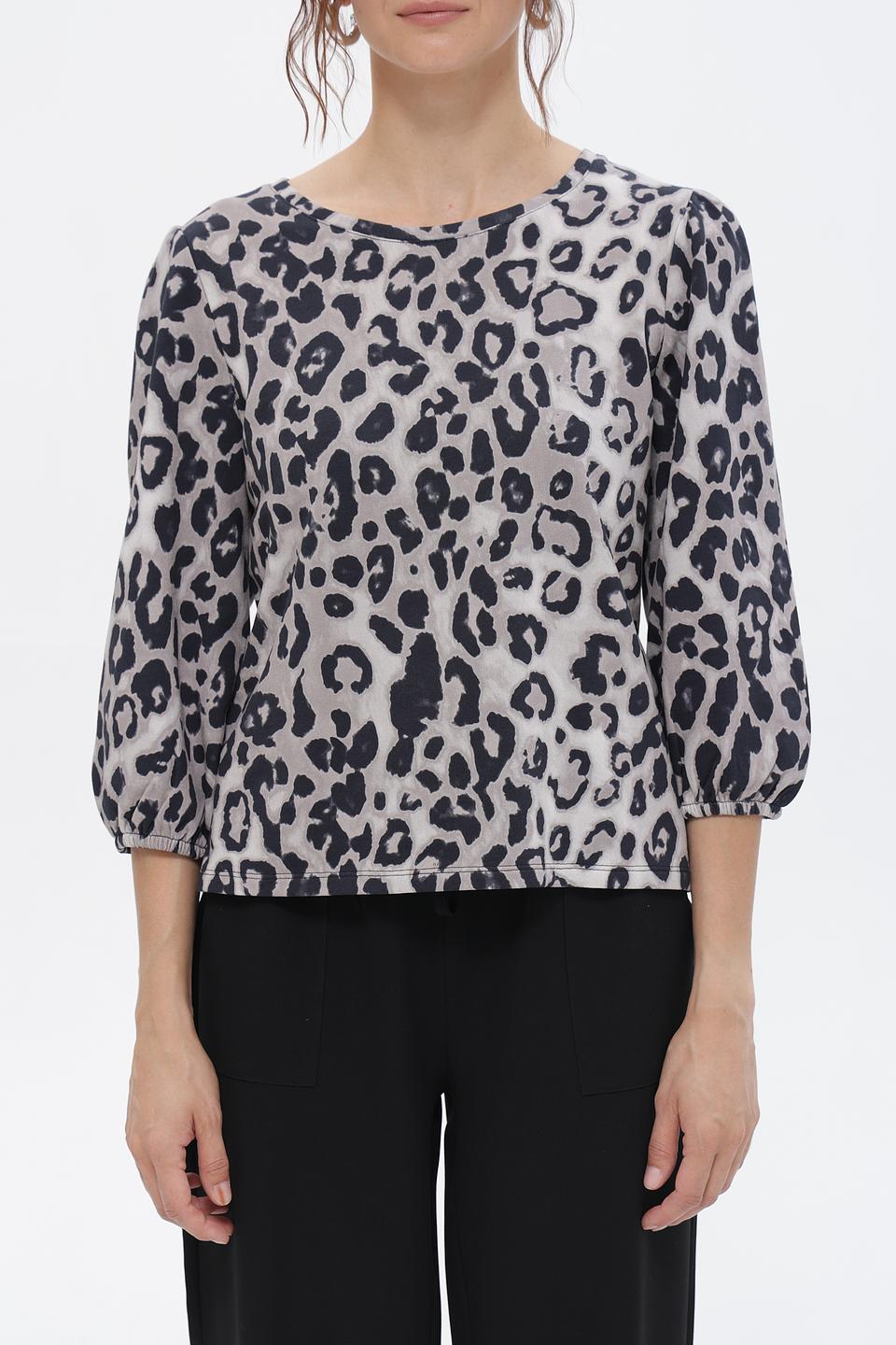 Футболка Monari с леопардовым принтом
