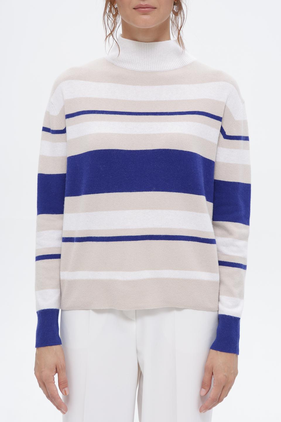 Пуловер Pezzo в полоску