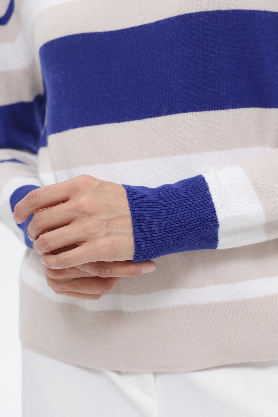 Пуловер Pezzo в полоску