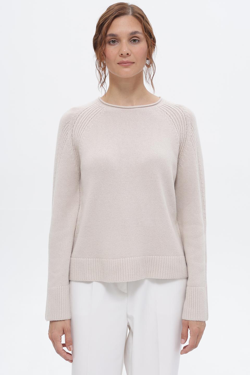 Пуловер Pezzo бежевый