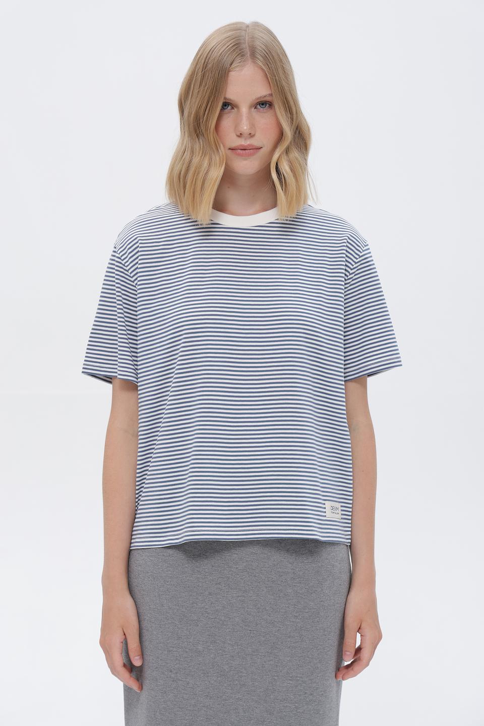 Футболка Tom Tailor denim в полоску