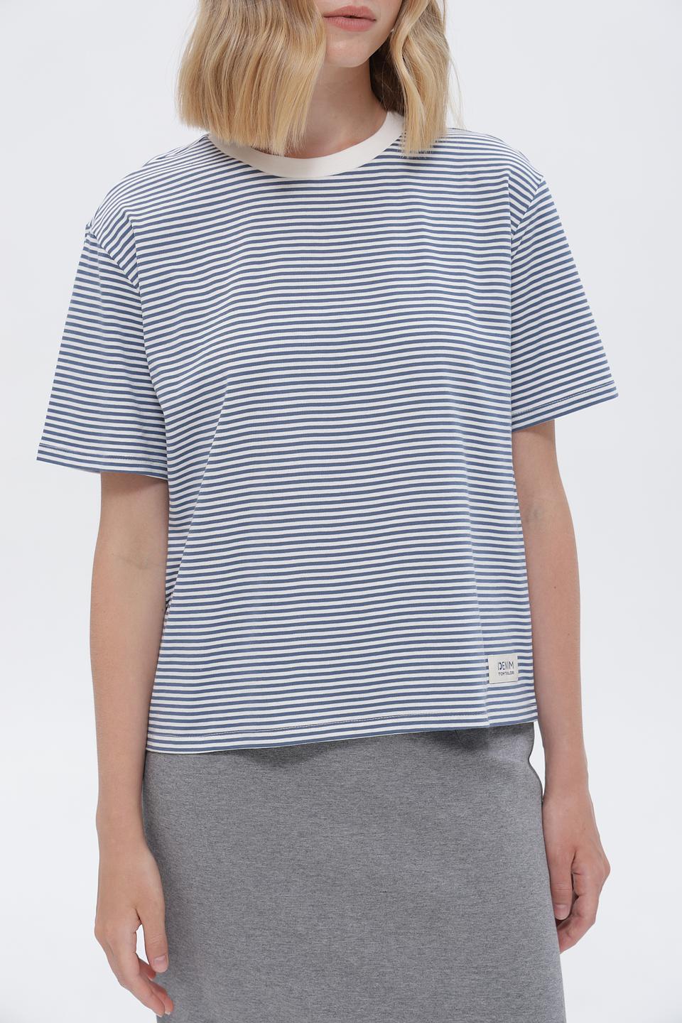 Футболка Tom Tailor denim в полоску